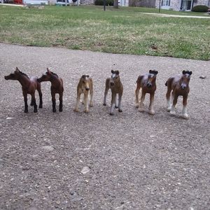 Lot of 6 Schleich ponies